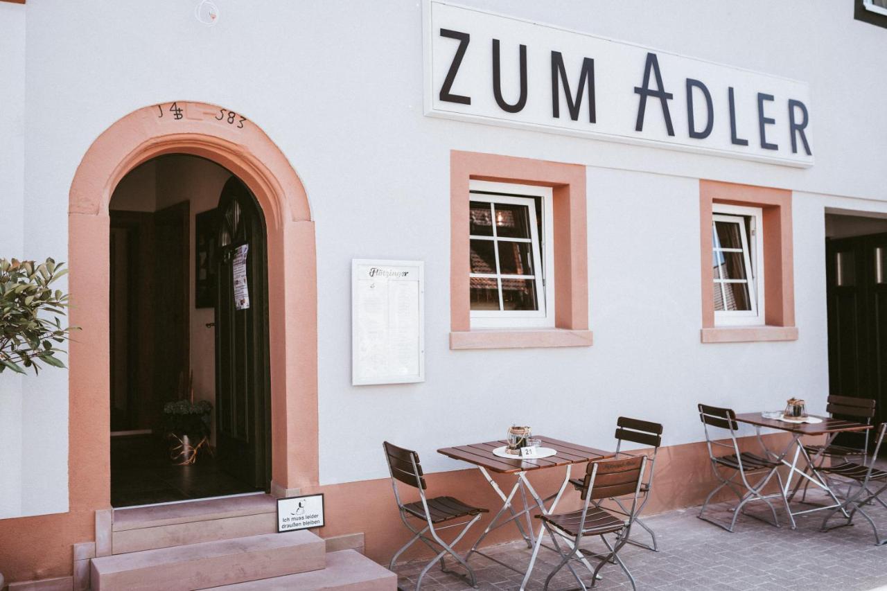 Gasthaus Zum Adler Grosswallstadt Экстерьер фото